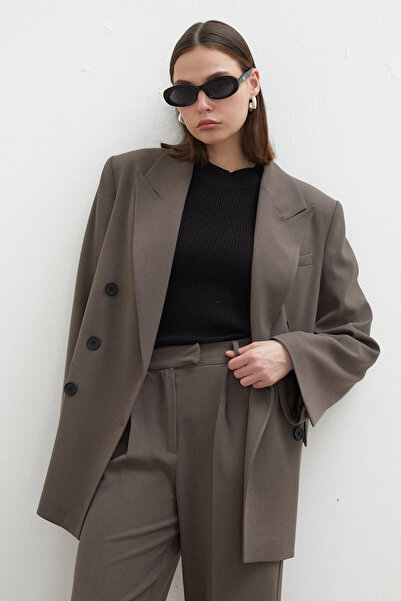 Manuka OVERSIZE CRUZE BLAZER JACKET MINK