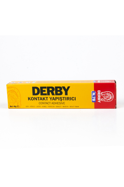 AiryFooT Derby N.78 Kontakt Tüp Yapıştırıcı Deri Hobi 40g