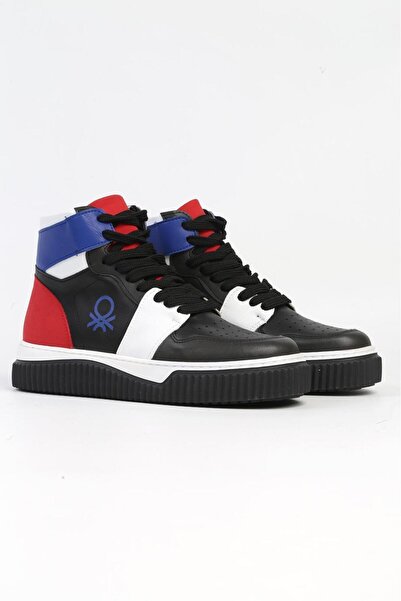 Benetton ® |   BN-31200 - 3379 Pantofi sport negri afumati pentru femei