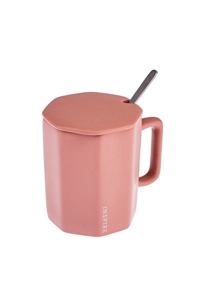 Emsan Inspire 3 Pieces New Bone Mug 320 Ml Coral