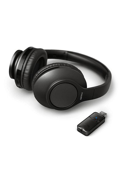 Philips TAH6206BK/00 Căști TV fără fir peste ureche, negru