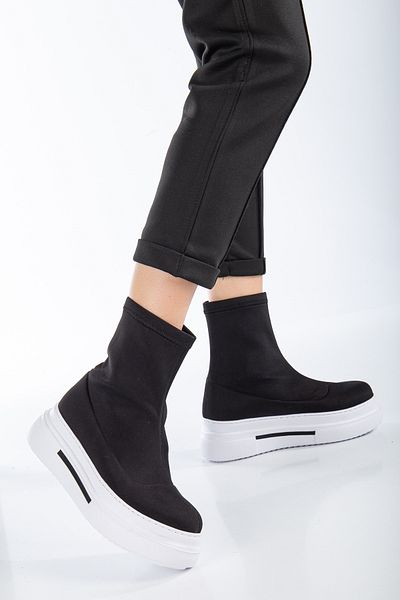 MARSEDO Καθημερινά αθλητικά μποτάκια Basel Thick Sole Stretch