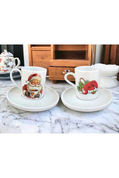 hazztasarım christmas cup set