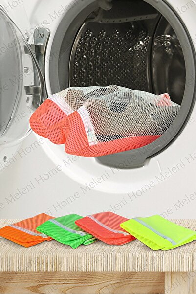 Meleni Home Shoe Net - Zippered Shoe Washing Net
