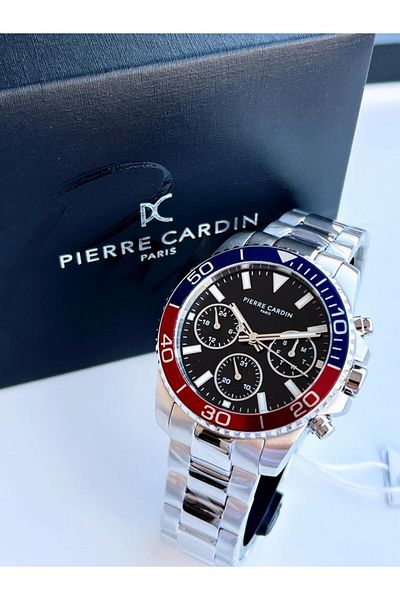 Pierre Cardin CNI.0010 Pierre Cardin Inner Functions Active 5 Atm Steel Blackening Does Not Throw Color Men's Wristwatch