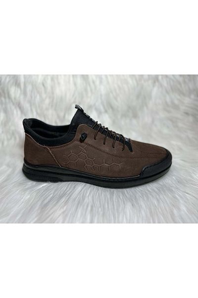 Dr.Relax Genuine Leather Winter Orthopedic Men's Shoes Ckr00747