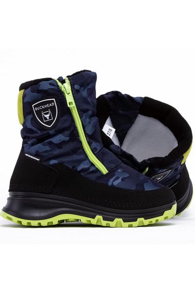 BUCKHEAD BUCK1102 Dasdas Camo Αδιάβροχες μπότες για αγόρια Navy Blue Snow