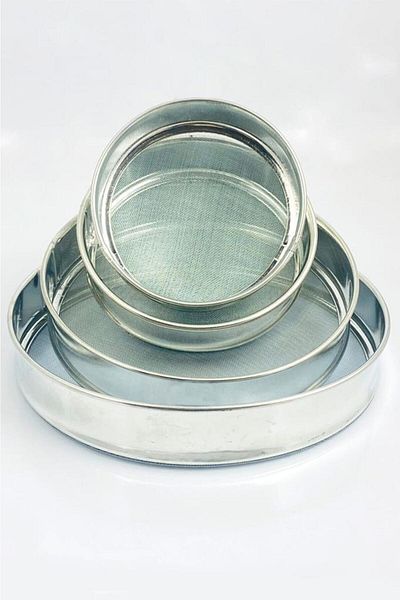 Enfa Set of 6 Stainless Steel Strainer Sieve Flour Sifting Flour Sieve Set