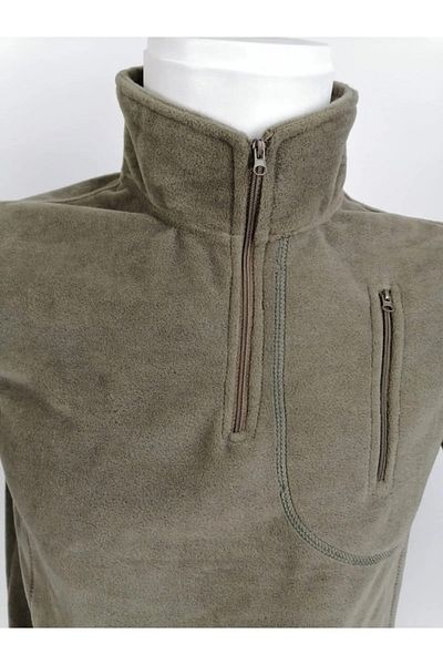 BARIŞ ASKERİ MALZEME Polar Sweater POLAR HALF ZIPPERED