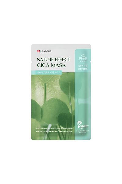 Leaders Nature Effect Soothing mask with Cica Content