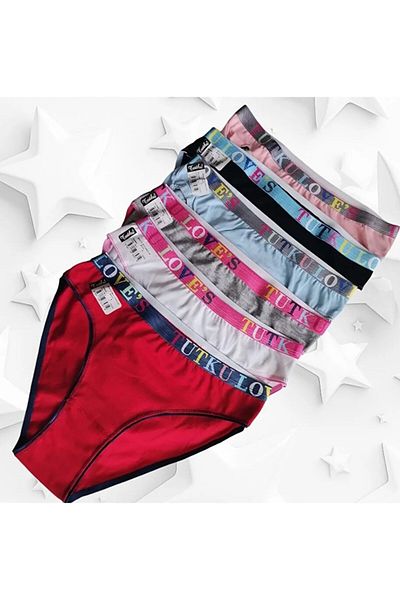 Tutku 12-Piece Caroline Bikini Panties Combination