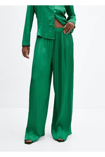 MANGO Woman Pilili palazo pantolon