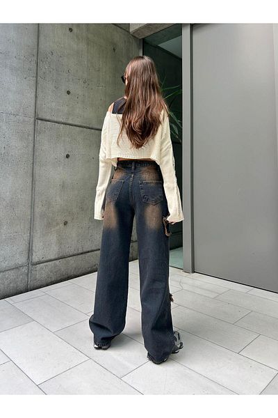 Touz Detaliu Star Baggy Panth Vintage