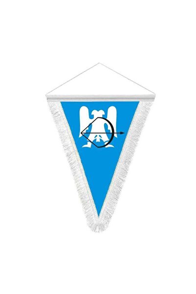 Genel Markalar Büyük Selçuklu Imparatorluğu Devleti - 17 Eski Türk Devletleri Bayrağı - Üçgen Flama Bayrak