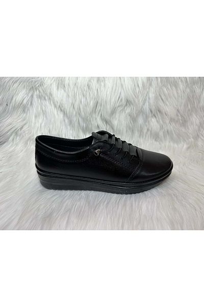 Ayzen Orthopedic Sole Rubber Laced Casual Women's Shoes Ckr00753