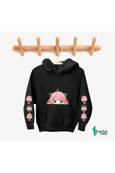 CACTUS COLLECTION ДЕТСКИ СУИТШЪРТЪР CACTUS BABY SPY X FAMILY ANYA DESIGN 2