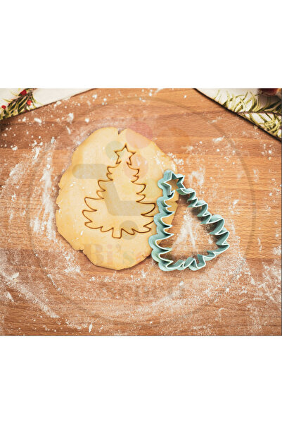 Bi'şeyler Sepeti Yılbaşı Ağaç Kurabiye Kalıbı
