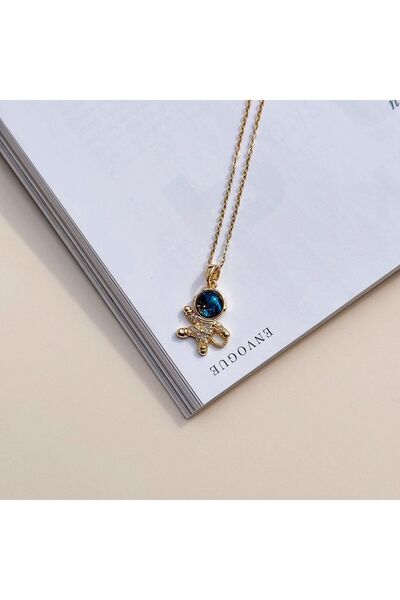 Boise Atelier Astronaut Steel Necklace