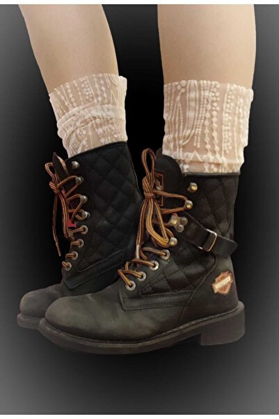 MODA NUR Γυναικείες κάλτσες από τούλι με σχέδια