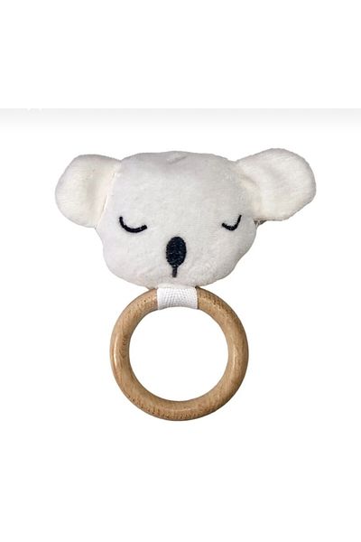 Soft and Baby Koala Cotton Fiber Filled Soft Baby Rattle