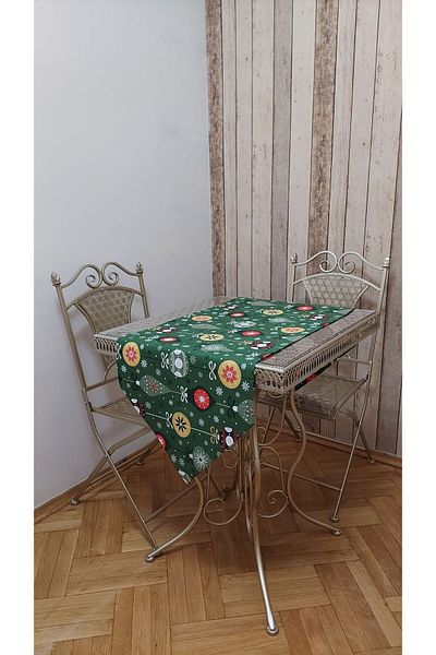 gonk New Year's Patterned, Duck Cloth (LIQUID PUSHER, SPOT-PROOF) Runner