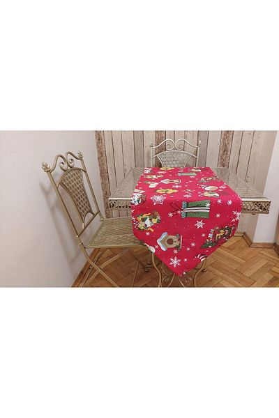 gonk New Year's Patterned, Duck Cloth (LIQUID PUSHER, SPOT-PROOF) Runner