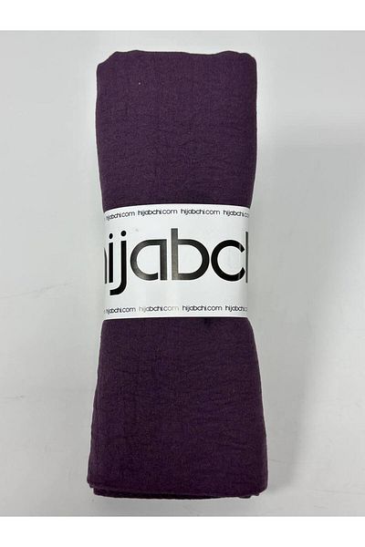 hijabchi Cotton Crash Shawl Cotton Crash Shawl - Plum