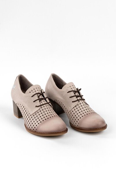 Mammamia MAMMAMİA HAKİKİM DERİ KADIN TOPUKLU AYAKKABI 35023Y