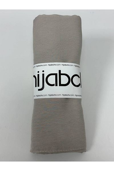hijabchi Cotton Crash Shawl Cotton Crash Shawl - Ash Gray