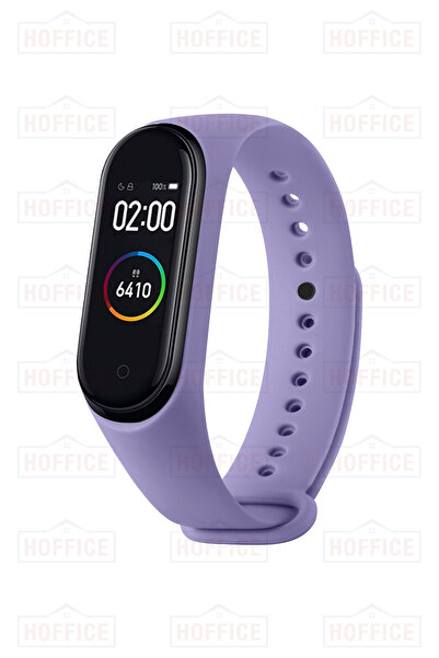 HOFFICE Xiaomi Mi Band 3 Ve 4 Uyumlu Yüksek Kalite Silikon Kordon (sadece Kor...