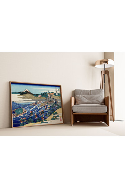 Pegziz Japon Gravür Sanatı Dekoratif Poster 60x90cm.