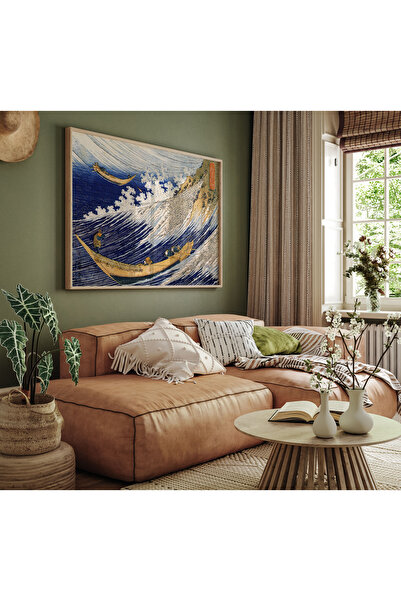 Pegziz Japon Gravür Sanatı Dekoratif Poster 60x90cm.