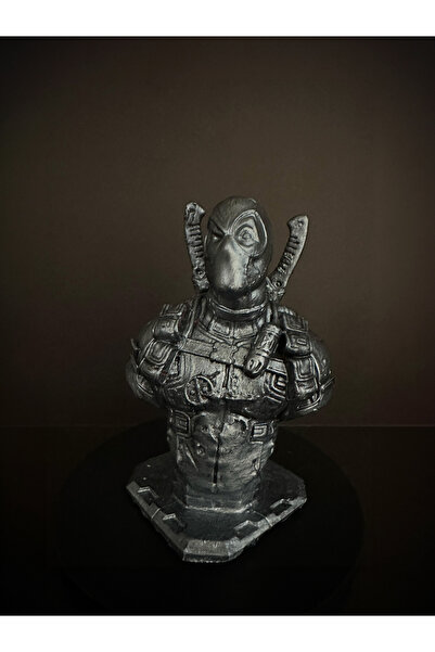 worksofart3D Deadpool Büst,Marvel Deadpool Figür