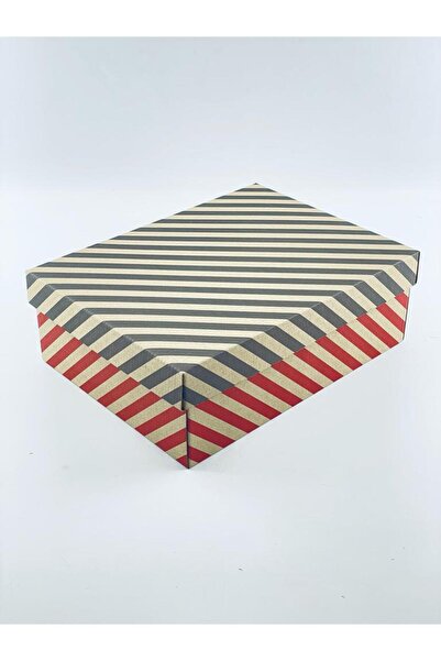 Feza Kutu 22x30x10 Hediyelik Kutu Kraft Kutu Karton Kutu YIlbaşı Kutusu Pasta Kutusu Balon Kutusu (10 ADET)