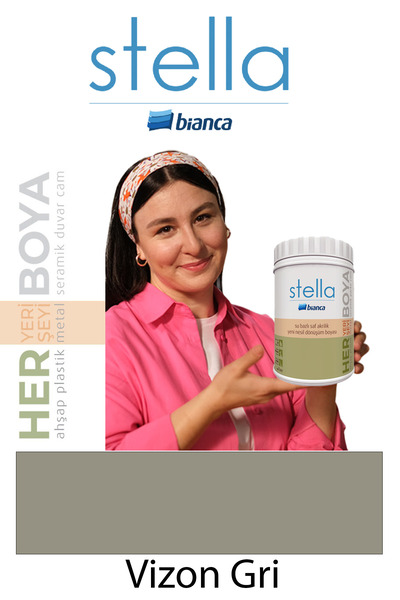 Bianca Stella Su Bazlı Saf Akrilik Boya 1Lt