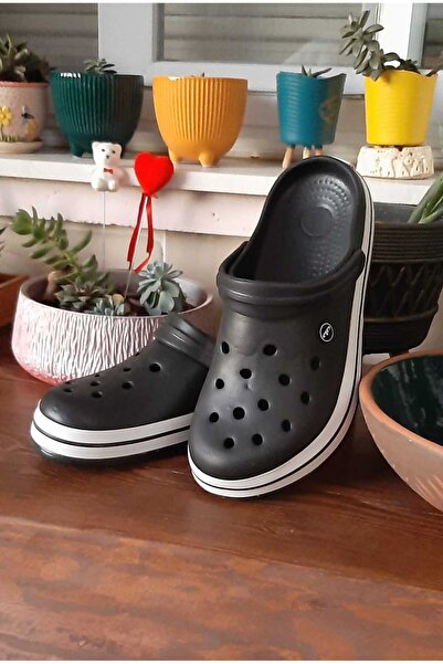 AkınalBella Ασπρόμαυρες ανδρικές παντόφλες