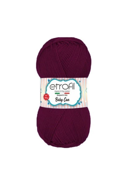 Etrofil Baby Can Tuylenmeyen Antipiling Organik Ip Örgü Ipi No 80061 ( 5 Adet...