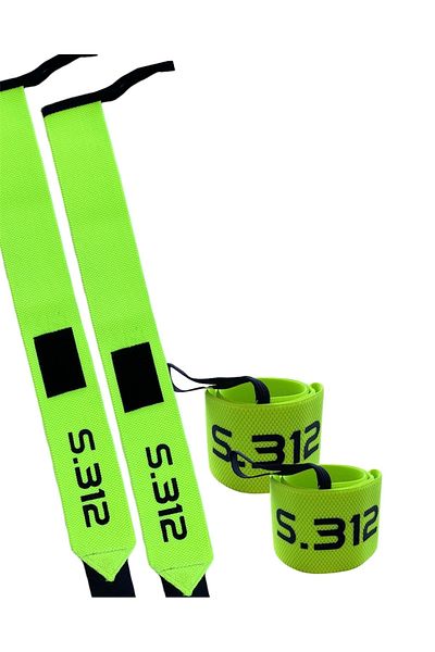 SIFIR312 Pro Wrist Wraps 2-Pack - Halter, Crossfit, Power Lifting Wrist Bandage 50 cm X 6 cm