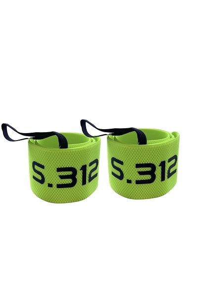 SIFIR312 Pro Wrist Wraps 2-Pack - Halter, Crossfit, Power Lifting Wrist Bandage 50 cm X 6 cm