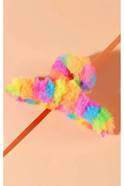 MAKSESUAR Γυναικεία βελούδινη αγκράφα XL με μαλακό χνούδι