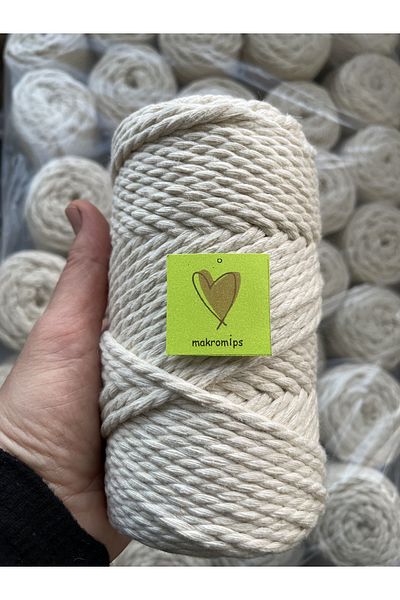 Makromİps MAKROME 3 ΣΤΡΟΓΓΥΛΕΜΕΝΟ ΣΥΡΤΑΡΙ 250 gr(+-10) 3-3,5 mm ΔΙΑΚΟΣΜΗΣΗ ΧΟΜΠΙ ΜΠΟΗΜΙΚΟ ΠΑΚΕΤΟ ΠΛΕΚΤΟ ΣΥΡΤΑΡΙ