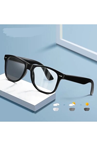 Shoptikk Kolormatik Camlı Hem Güneş Gözlüğü Hem Mavi Işık Korumalı Numarasız ...