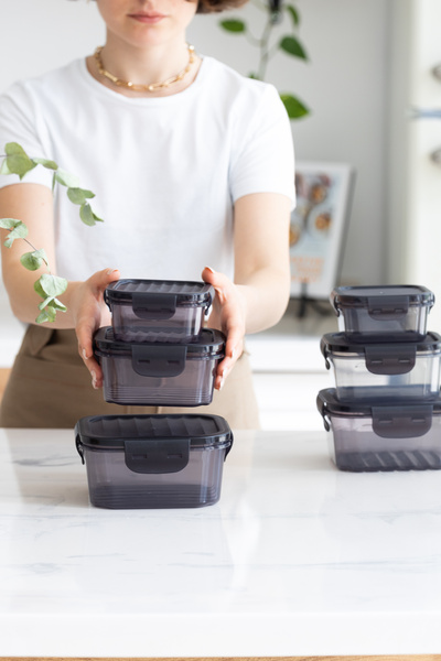 simplicity Serre Leak Proof 6-Piece Storage Container Set