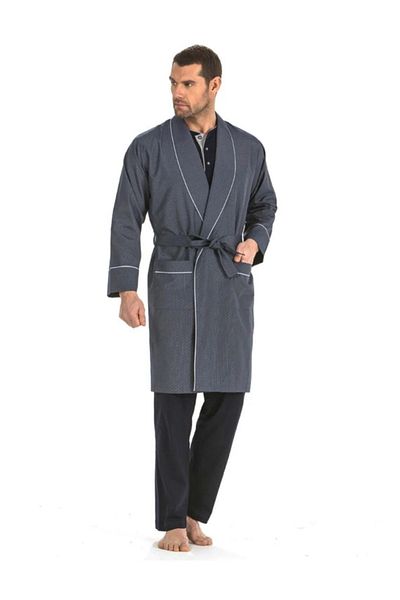 Pierre Cardin Ανδρικό Σετ Πέντε Πιτζάμες Προίκας Ropdöşambır και Πιτζάμες ys5595