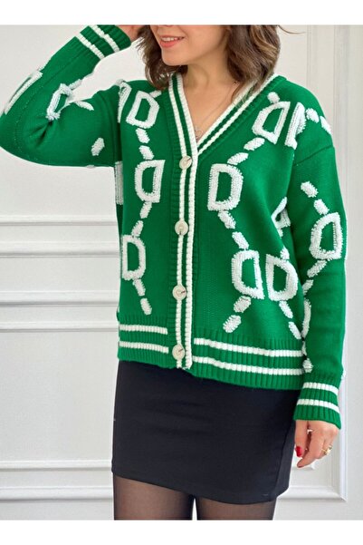 Hazinedan Жіночий короткий кардиган