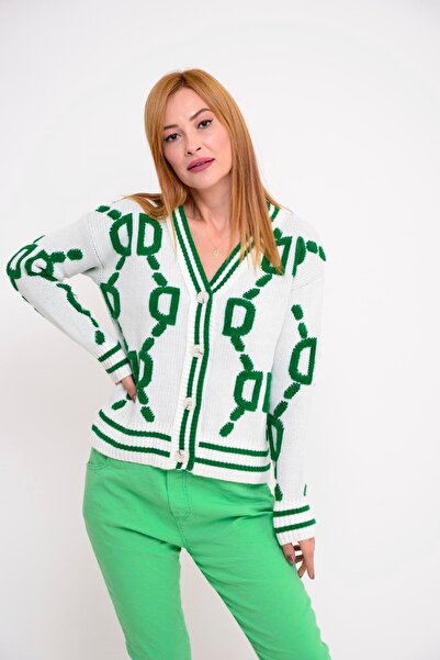 Hazinedan Жіночий короткий кардиган