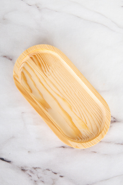 DNS HOME Wooden Stand, Oil Pot Stand, Coffee Presentation Stand, Soap Dish Stand, Wooden Presentation Board