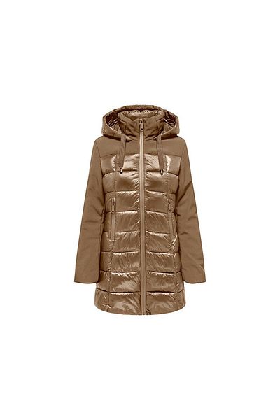 ONLY Γυναικείο καθημερινό παλτό Onlsophie Mix Puffer Cc Otw 15294008 -OTTER Καφέ