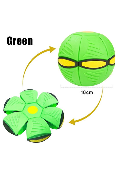 Genel Markalar Flat Ball Uçan Ufo Daire Fırlatma Diski Topu Havada Dönüşen Ço...