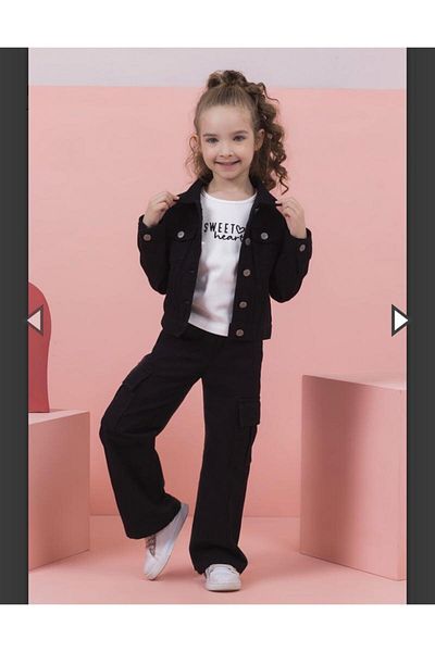 DMB KİDS Girl's Gabardine Pants